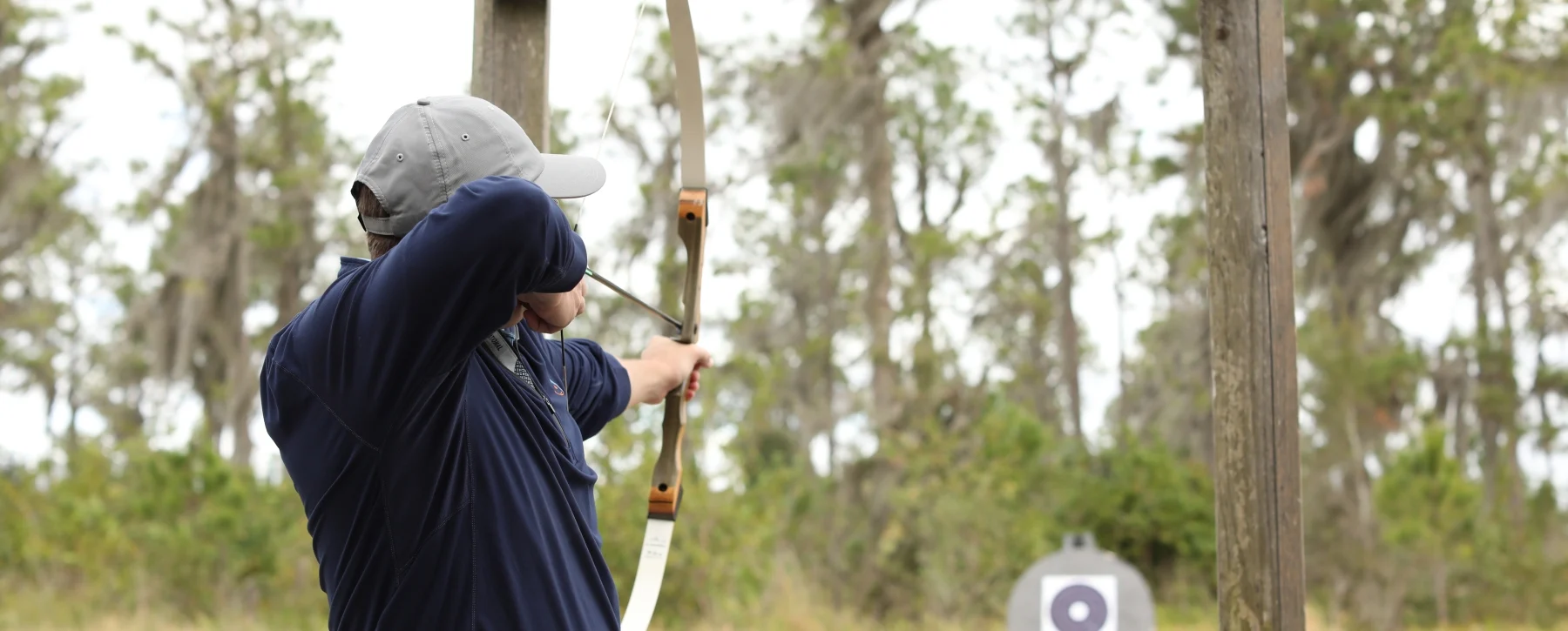 Outdoor archery at Streamsong